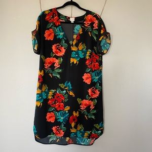 A New Day Floral Dress Size Large